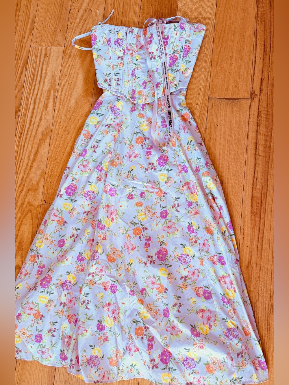 House of CB Clarabelle Midi dress with detachable corset. Brand new size XS